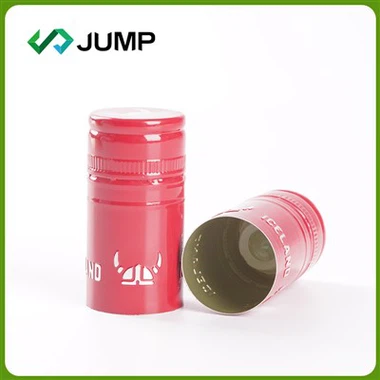 Färgglad logotypens vinkapsel